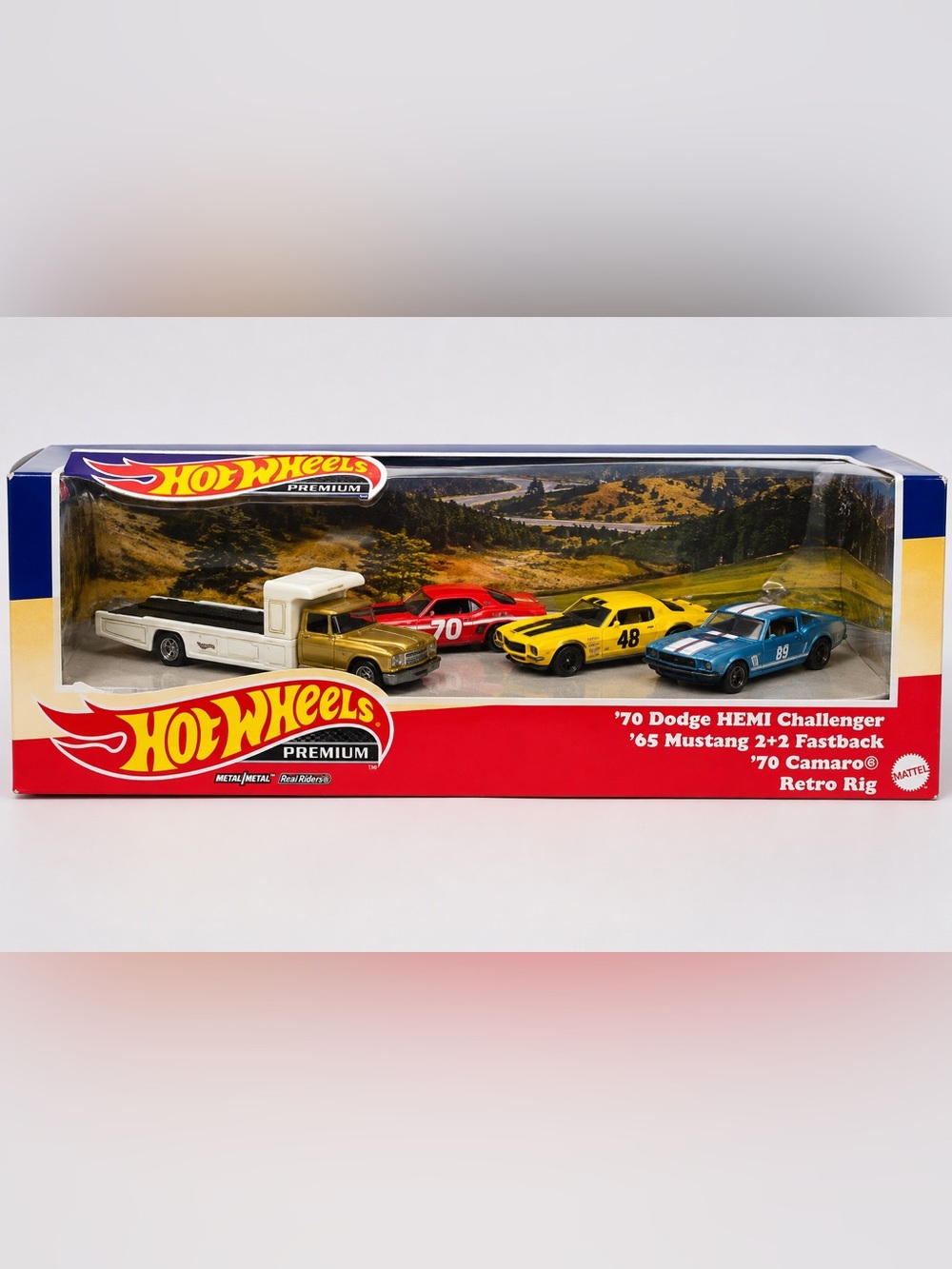 Hot Wheels Premium Pony Wars Car Culture 4-Car Set GRN83 New Sealed